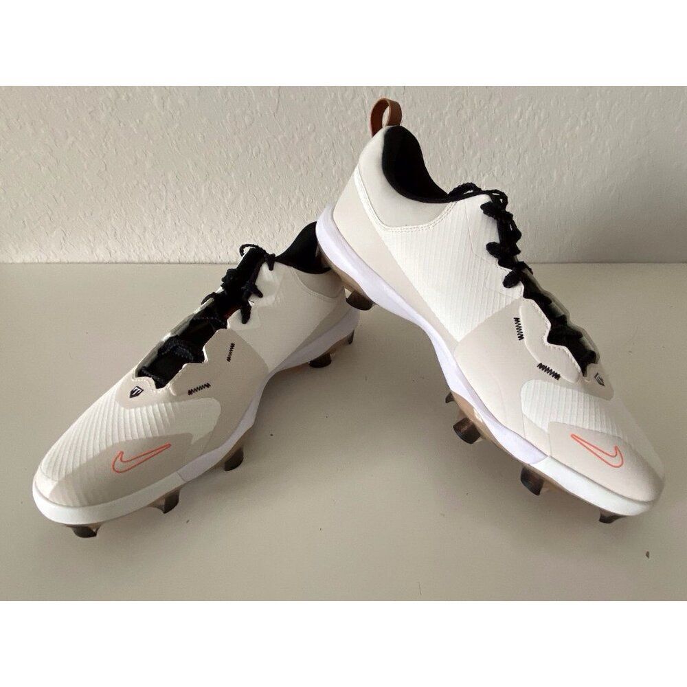 Men’s Sz 14 Nike Force Trout 9 Pro MCS Baseball Cleats Summit White FZ8644-100